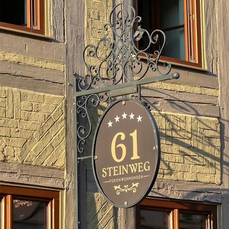 Ferienwohnungen Steinweg 61 奎德林堡 外观 照片