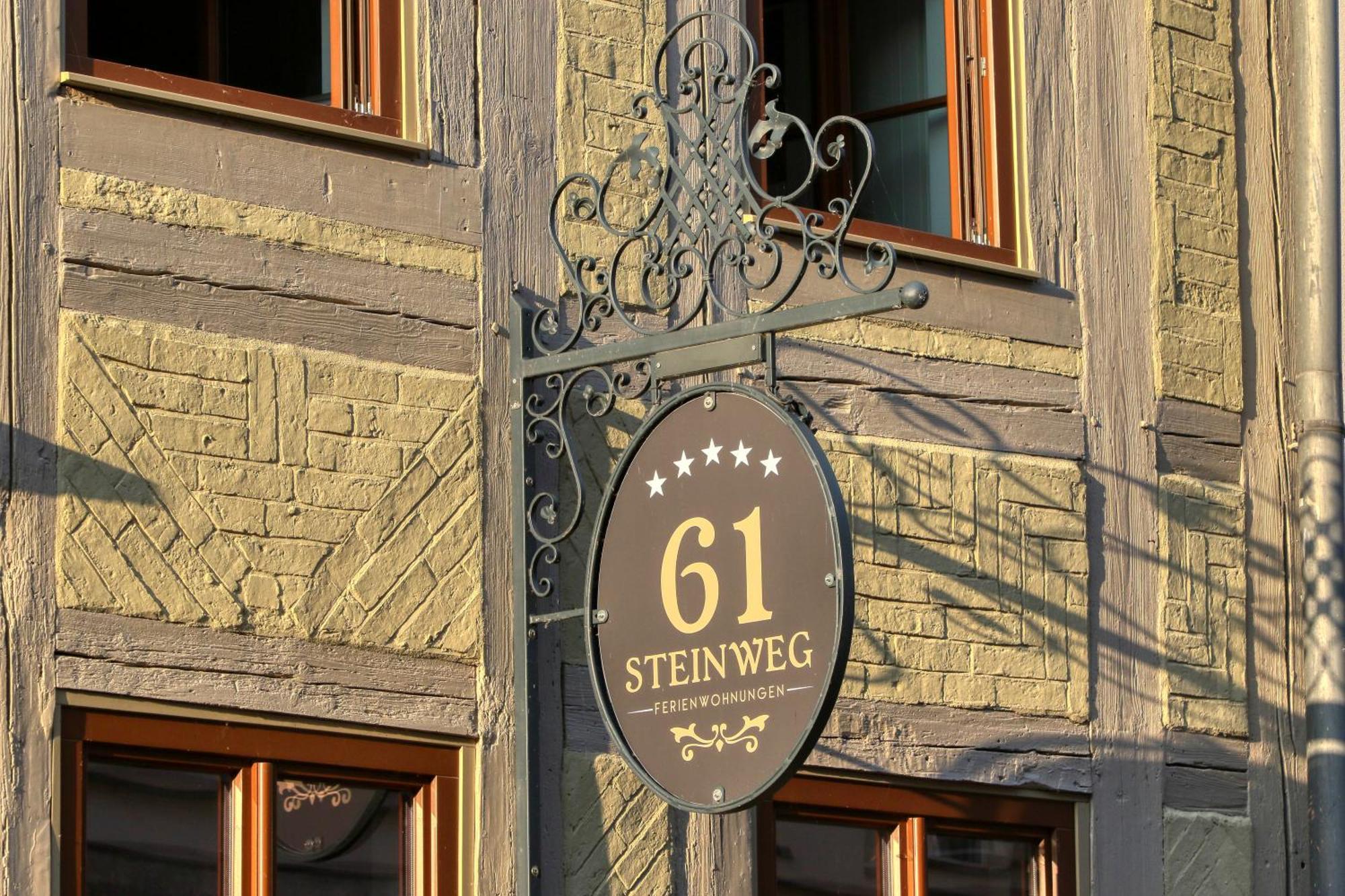 Ferienwohnungen Steinweg 61 奎德林堡 外观 照片